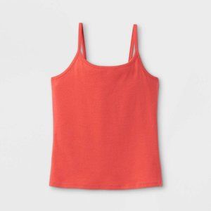 Girls' Tank Top - Art Class Coral Red Kids - Sizes 7-8, 10-12